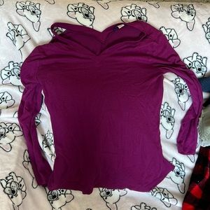 Soft velvet long sleeve